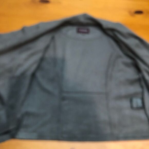 Vigoss grey suede Jacket - Picture 11 of 12